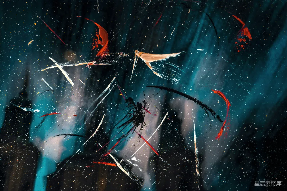 高清摄影 抽象艺术 宇宙 色彩碰撞 创意设计 视觉艺术 抽象艺术：宇宙中的色彩碰撞