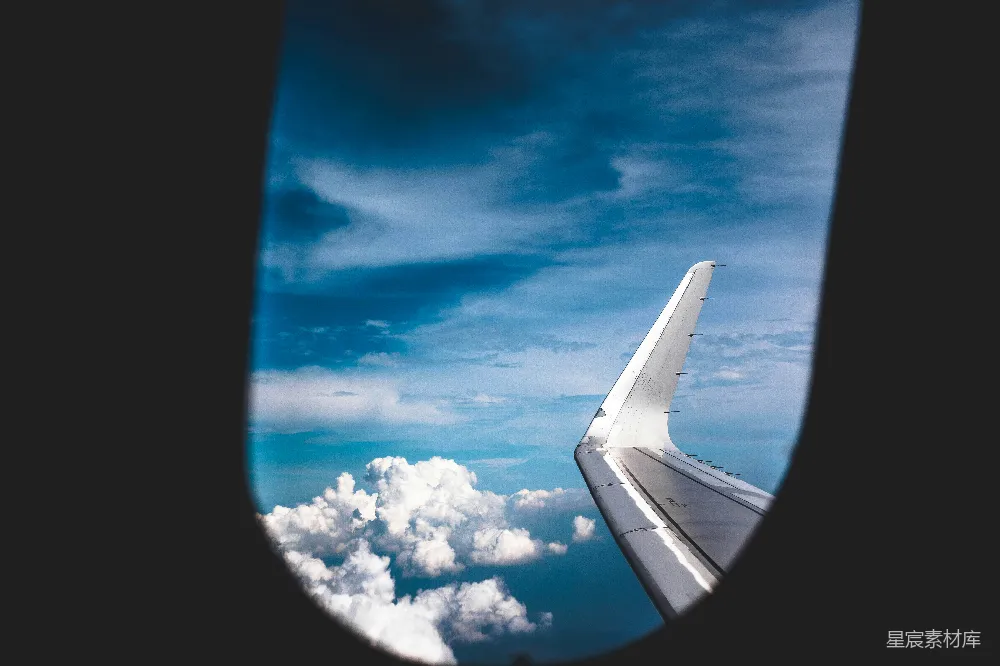 高清摄影 飞机 天空 云朵 旅行 自然 飞机窗外的云海
