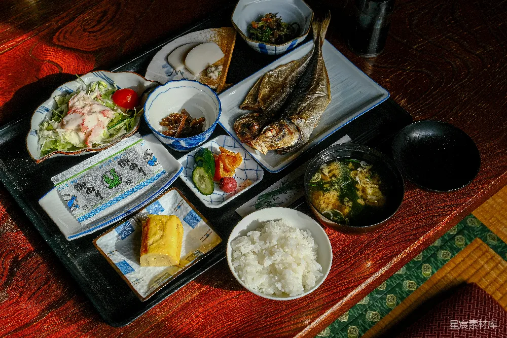 高清摄影 日式早餐 传统料理 早餐 美食 日本 精致日式早餐