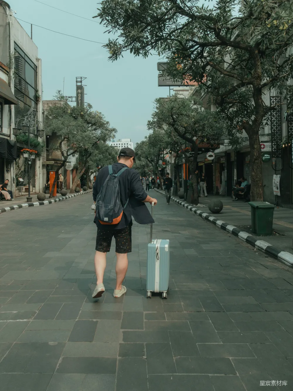 高清摄影 旅行 城市街景 行人 休闲 风景 旅途中的人