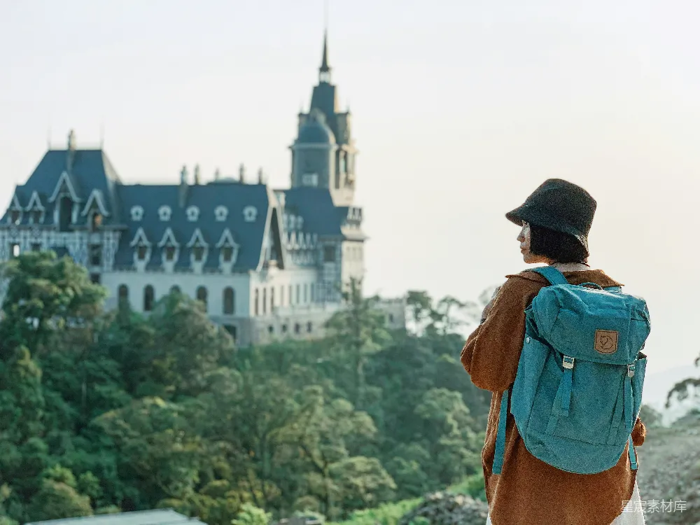 高清摄影 旅行 自然风光 建筑 户外 风景 背影中的城堡之旅
