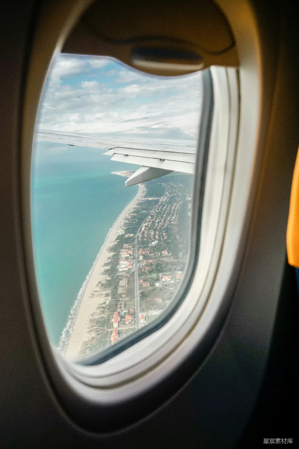高清摄影 飞机 海景 旅行 风景 空中 飞机上的海景