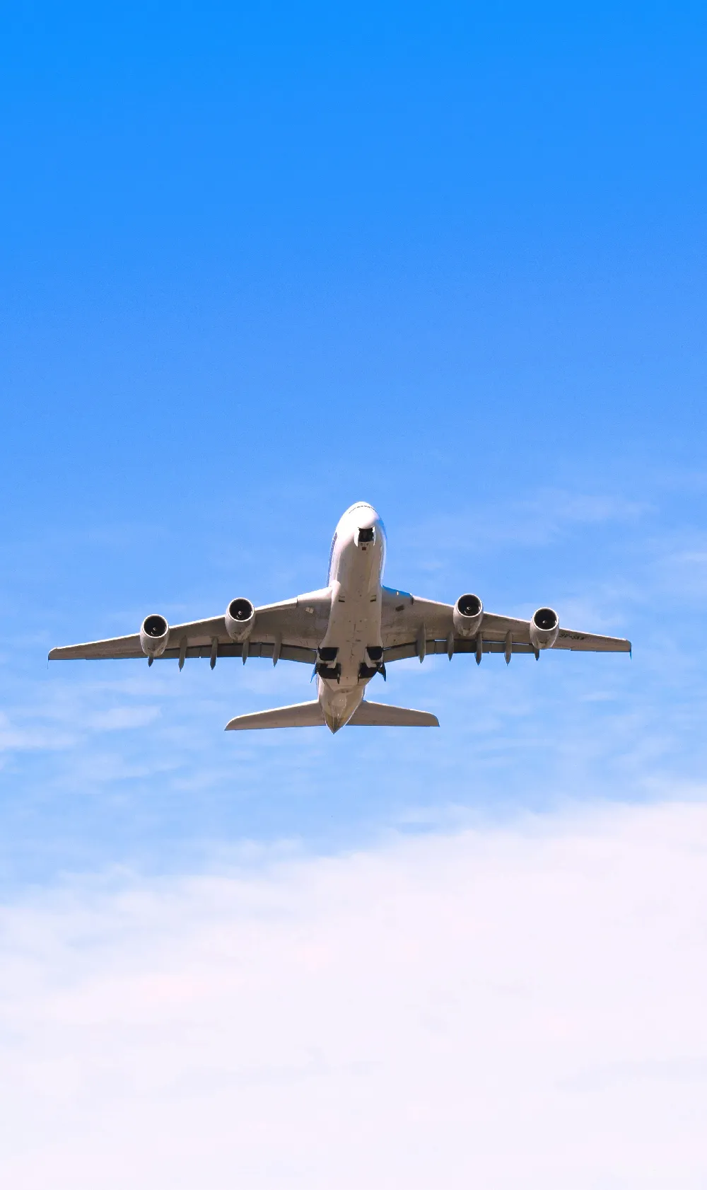 高清摄影 飞机 蓝天 飞行 航空 旅行 蓝天下的大型客机