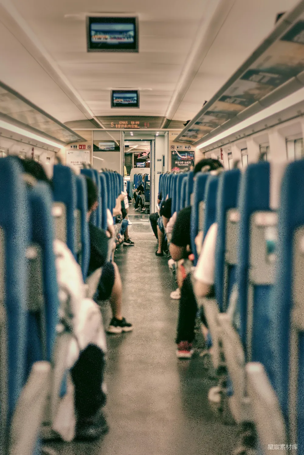 高清摄影 火车 车厢 日常 旅行 交通工具 高铁车厢的日常