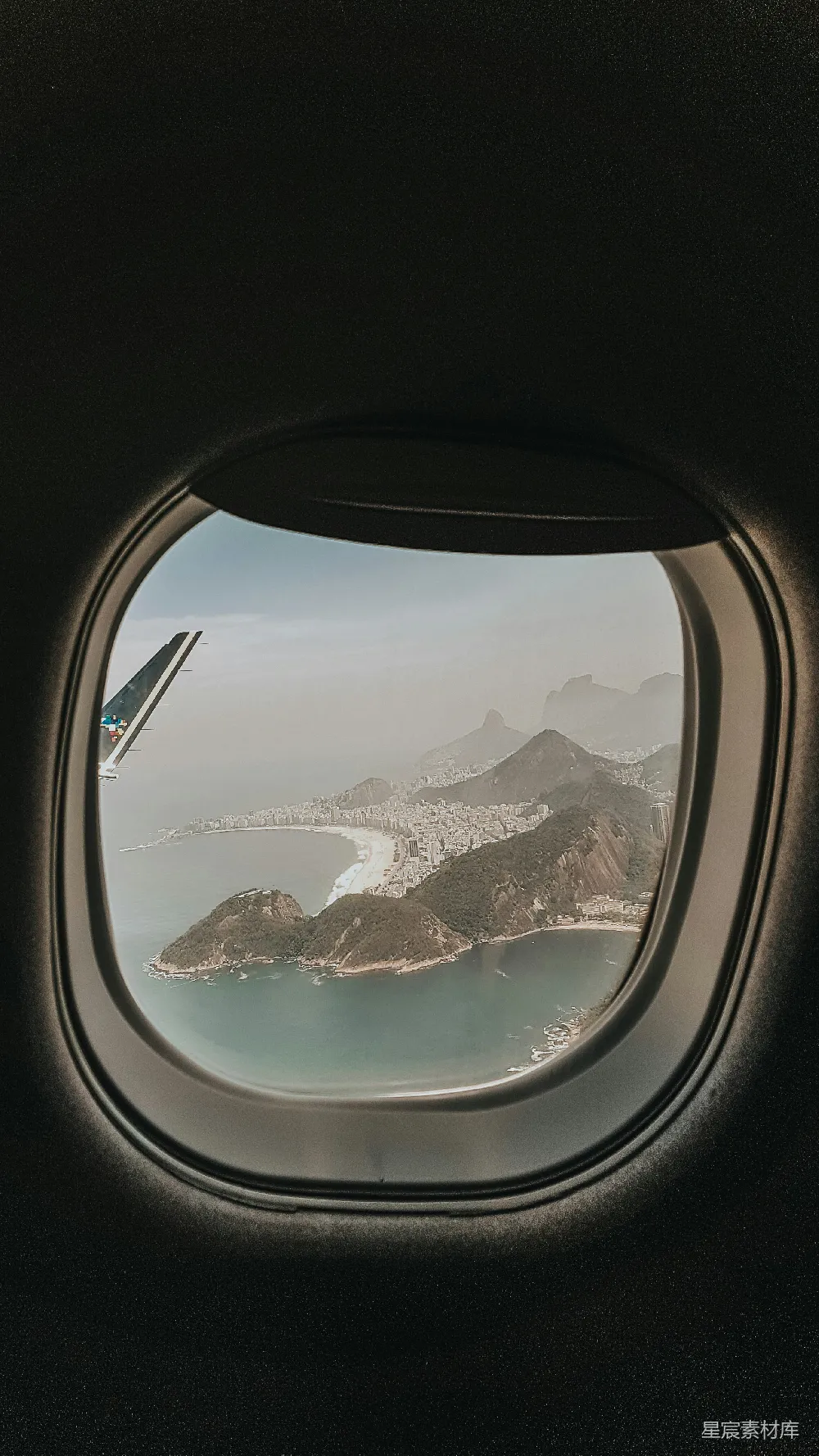 高清摄影 里约热内卢 飞机 旅行 自然风光 城市 飞机窗外的里约热内卢