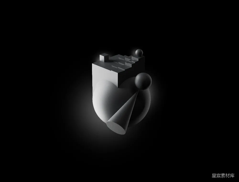 高清摄影 抽象艺术 几何图形 阴影效果 现代设计 创意插画 抽象几何与阴影的对话