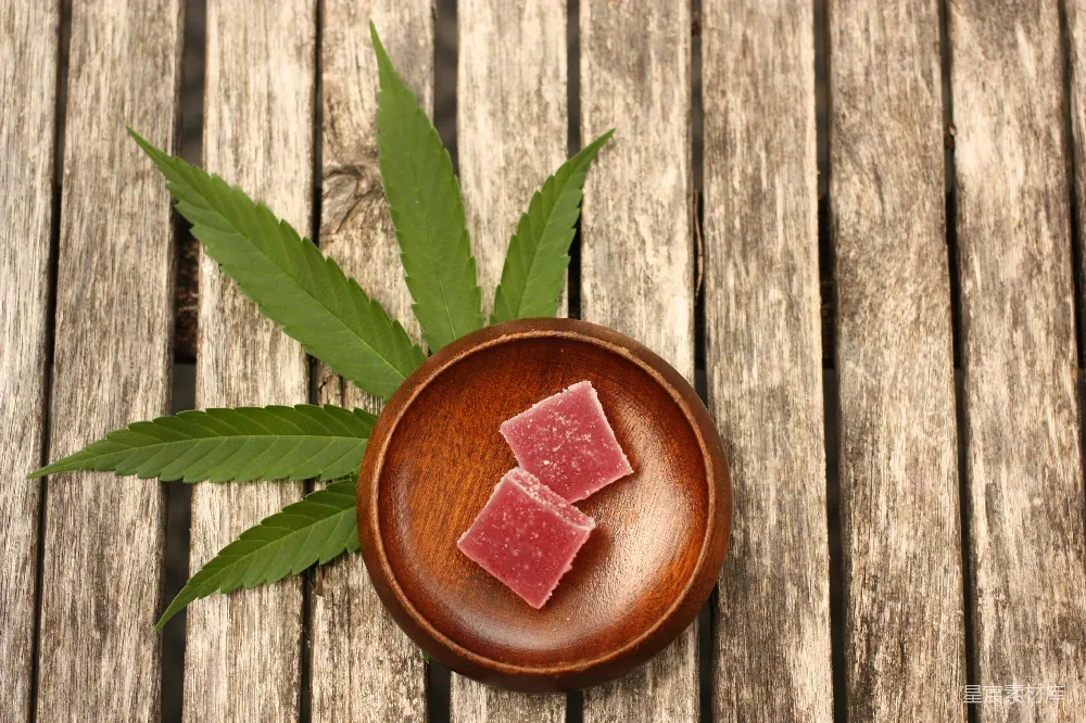 高清摄影 大麻 药用大麻 天然食品 健康生活 植物药 大麻叶与药用大麻糖