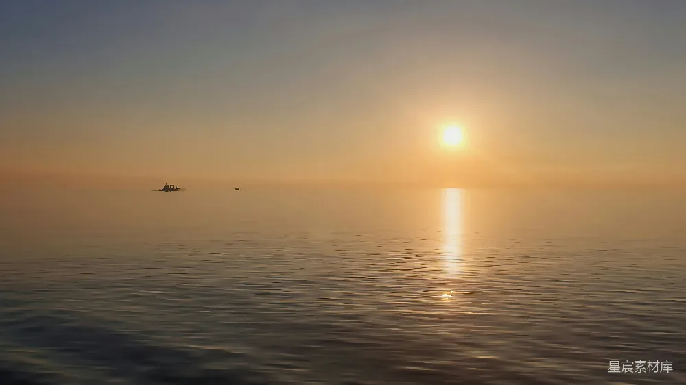 高清摄影 夕阳 海洋 宁静 日落 自然 夕阳海景