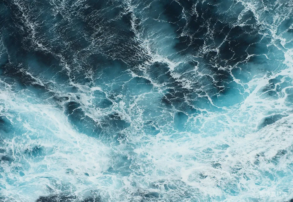 高清摄影 海洋 波涛 自然 蓝色 动态 海洋波涛