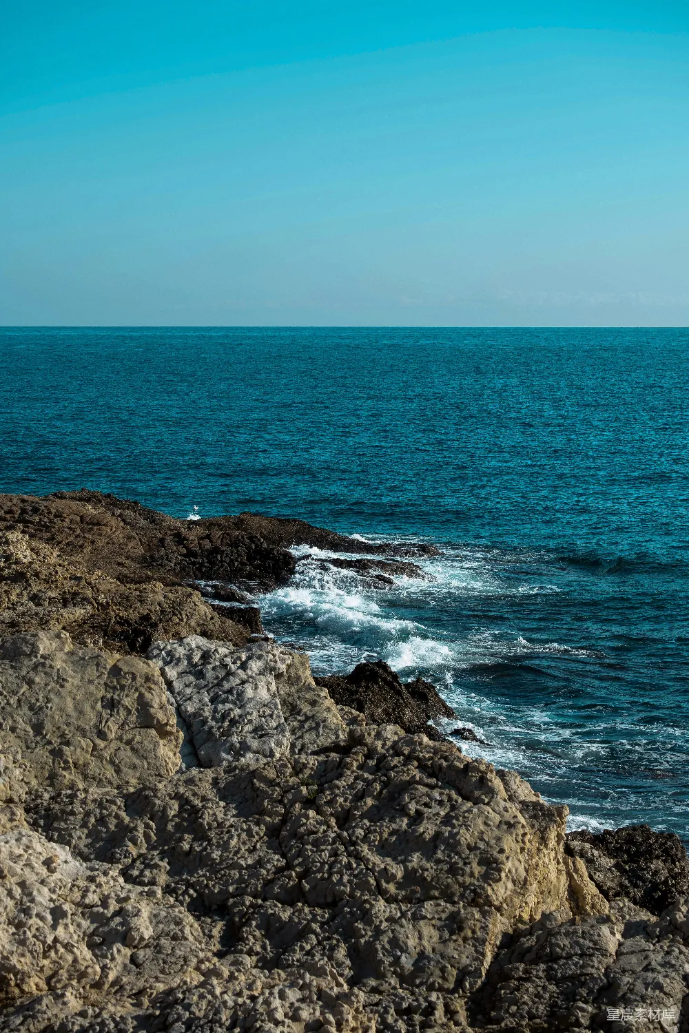 高清摄影 海景 自然 岩石 海岸线 宁静 海岸与岩石