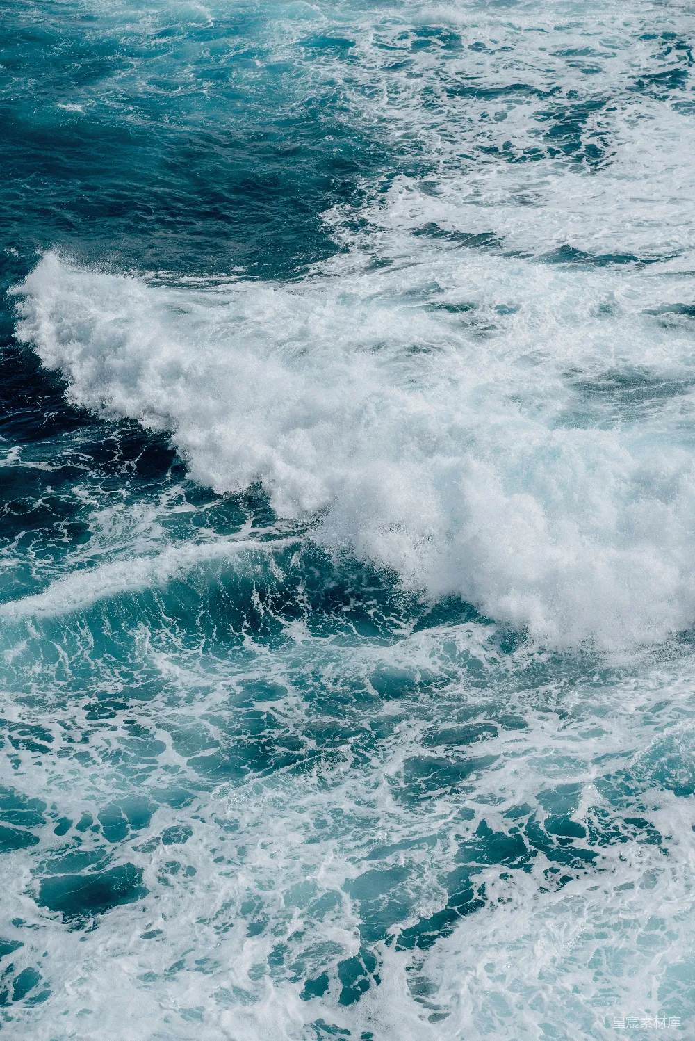高清摄影 海洋 自然 力量 风暴 动态 汹涌的海浪