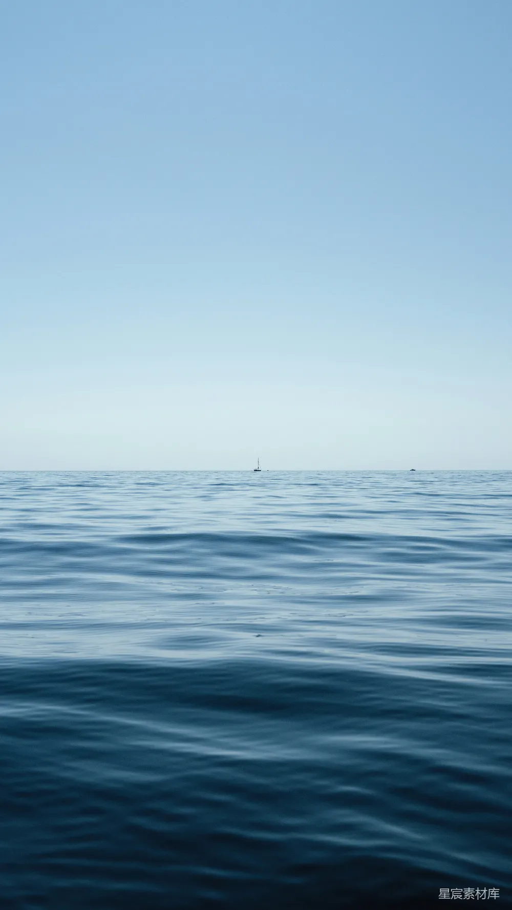 高清摄影 海景 平静 自然 宁静 蓝色 宁静的海平线