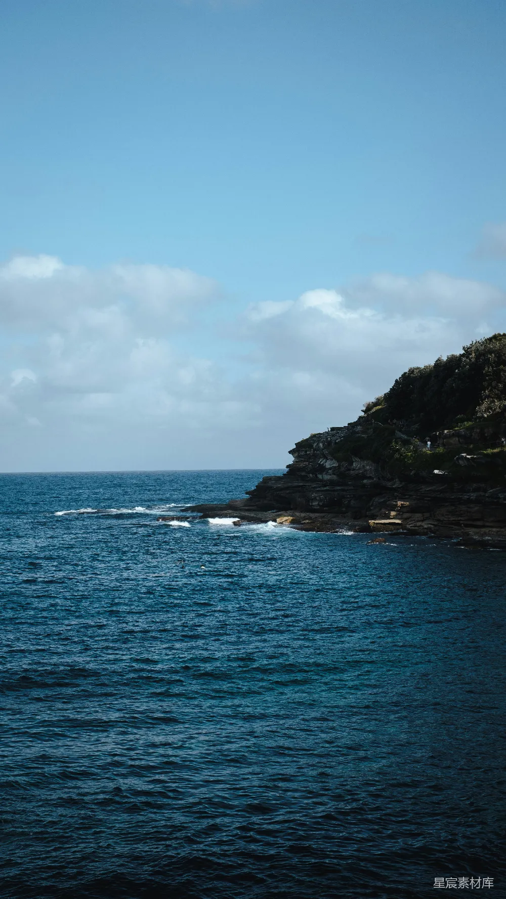 高清摄影 海岸线 自然风景 海洋 宁静 户外 海岸与天空