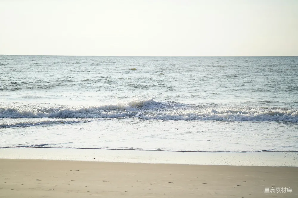 高清摄影 海滩 海浪 自然 宁静 海岸 宁静的海滩