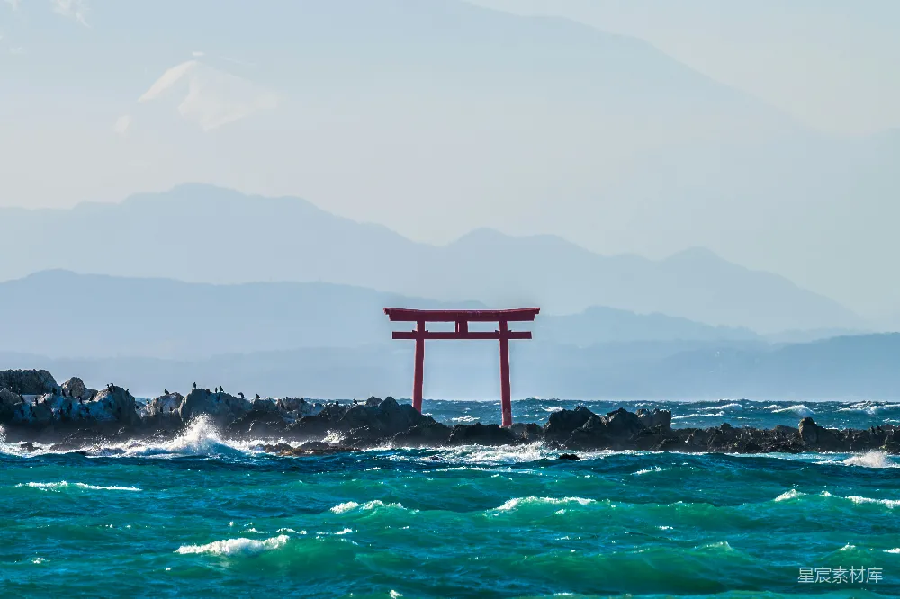 高清摄影 日本 神社 富士山 自然风光 旅游 日本神社与富士山