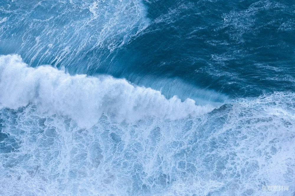 高清摄影 海洋 自然 动态 蓝色 力量 壮丽的海浪