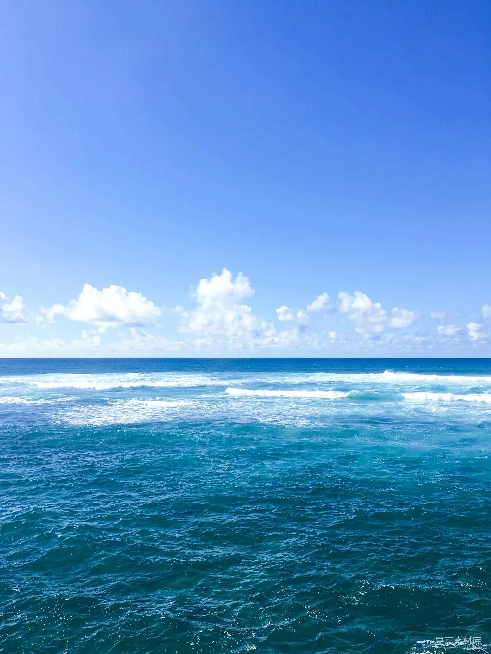 高清摄影 海洋 蓝天 自然 宁静 夏日 蔚蓝海岸
