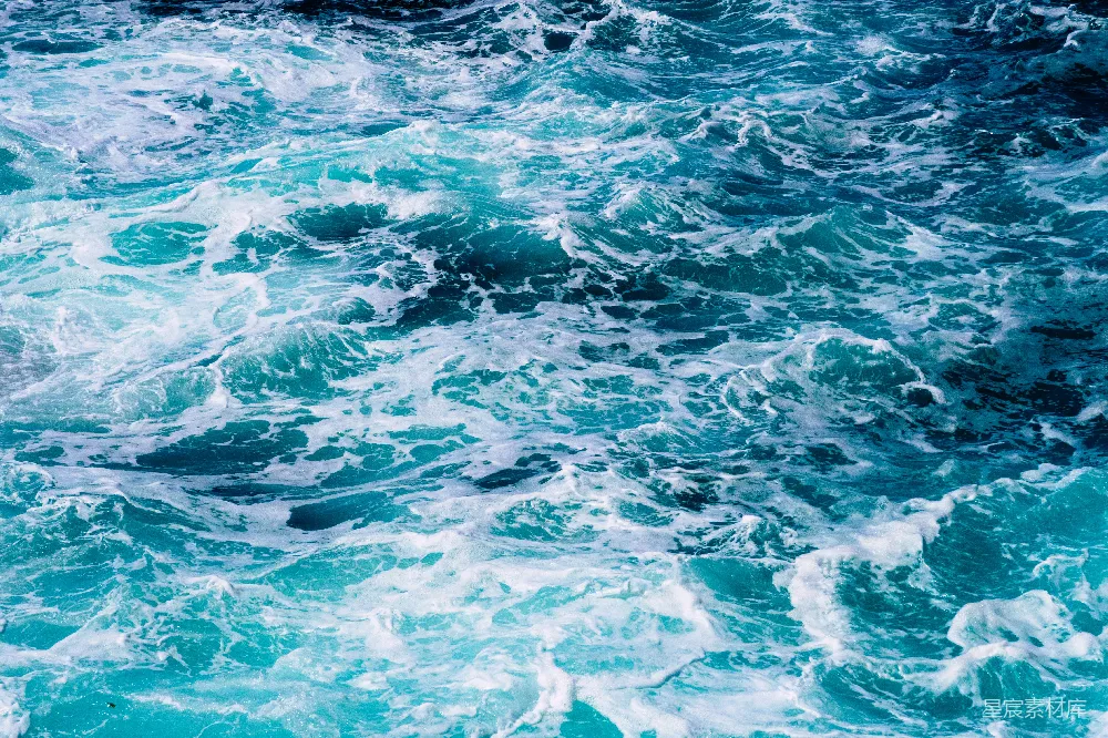 高清摄影 海洋 波浪 自然 蓝色 动态 波涛汹涌的海洋
