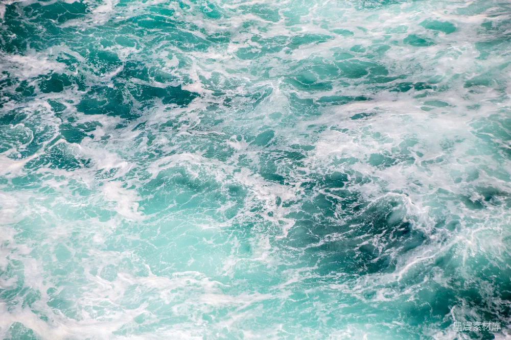高清摄影 海洋 碧蓝 水波 自然 背景 碧波荡漾的海洋