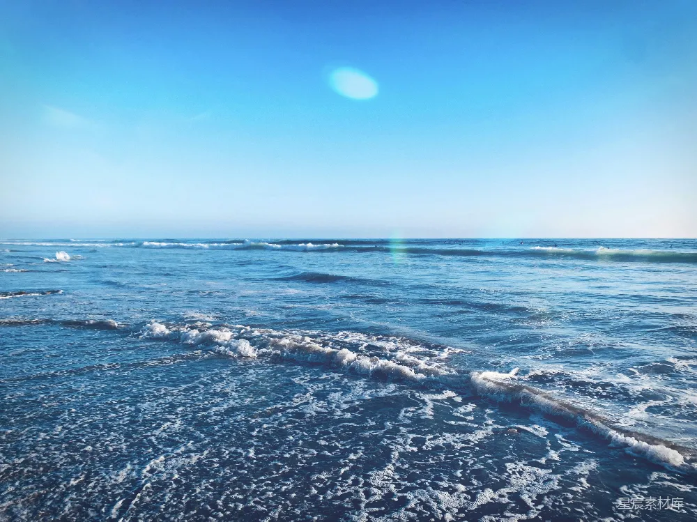 高清摄影 海洋 阳光 自然 宁静 旅行 阳光下的海洋