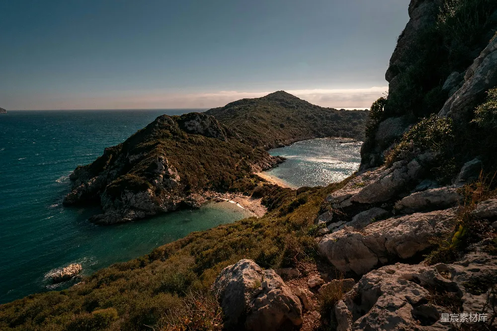 高清摄影 海岸线 静谧海湾 自然风光 风景摄影 旅游 海岸线上的静谧海湾