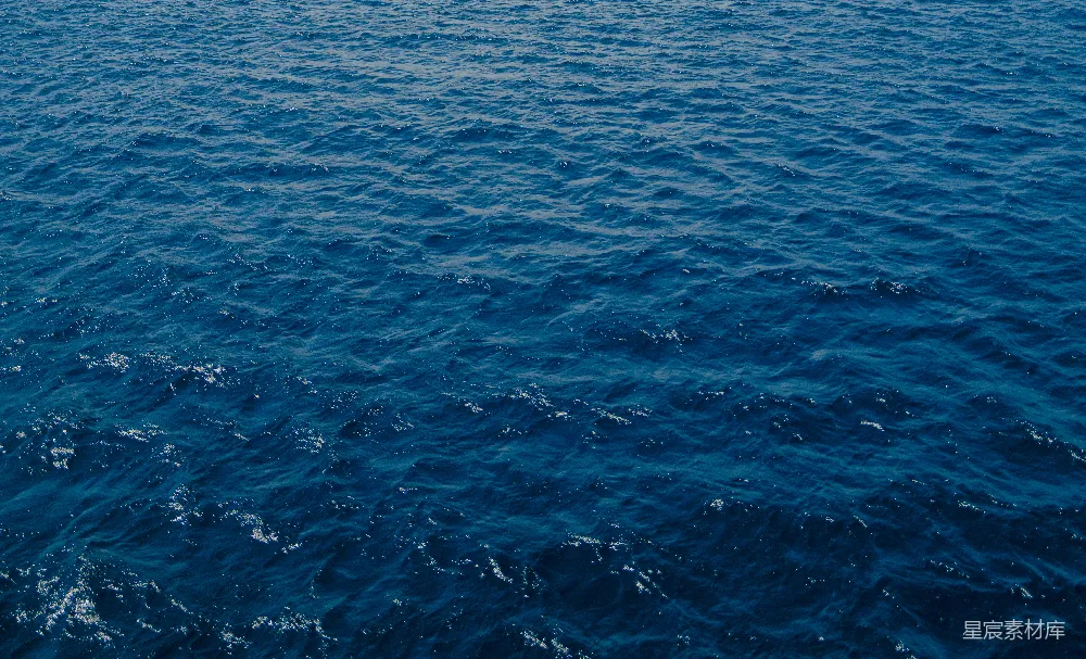 高清摄影 海洋 水面 蓝色 自然 宁静 深蓝色的海洋表面