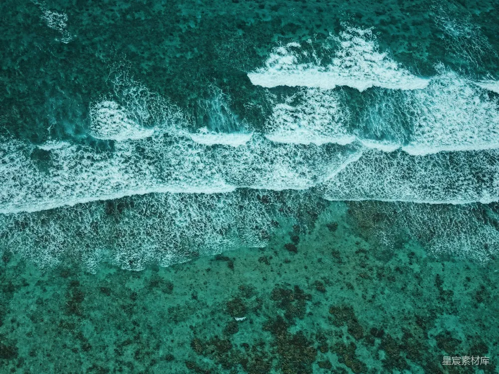 高清摄影 海洋 俯瞰 自然 海岸线 碧海蓝天 蔚蓝海岸俯瞰图