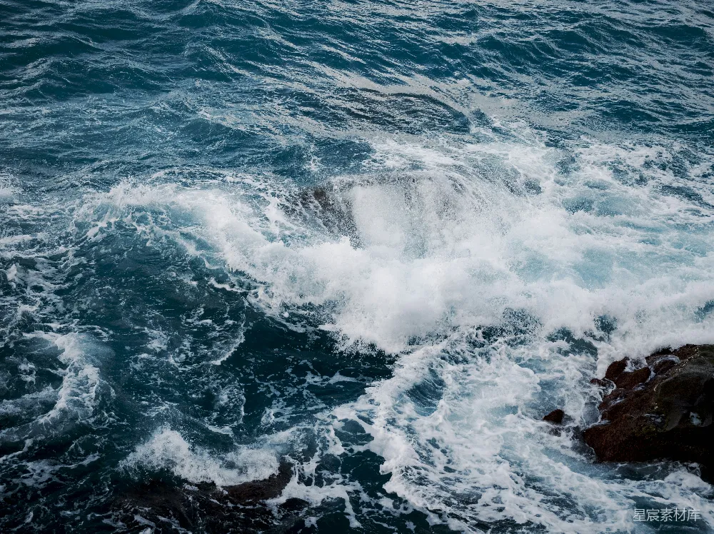 高清摄影 海洋 自然 动态 力量 海岸 海浪拍打岩石