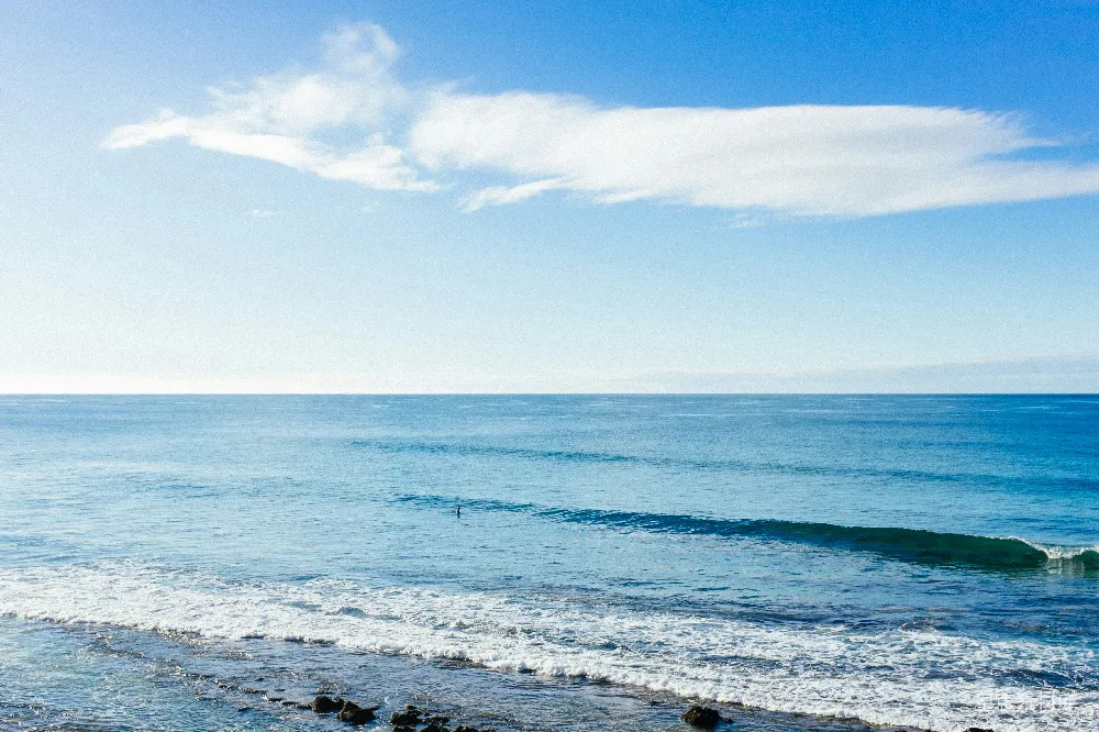 高清摄影 海洋 天空 风景 自然 旅行 宁静的海岸线