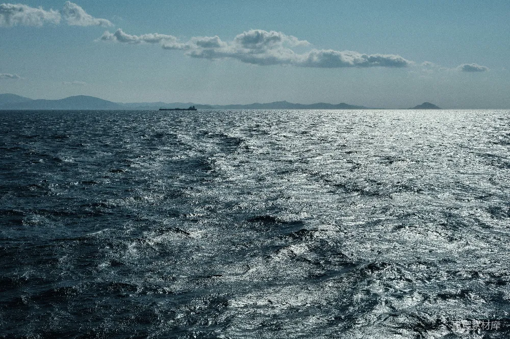 高清摄影 海洋 自然风光 宁静 水波 风景 波光粼粼的海洋
