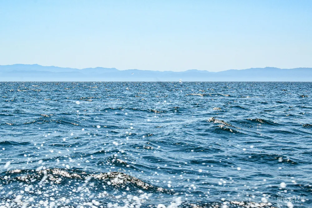 高清摄影 海洋 自然风光 动态 夏日 户外 波涛汹涌的海面