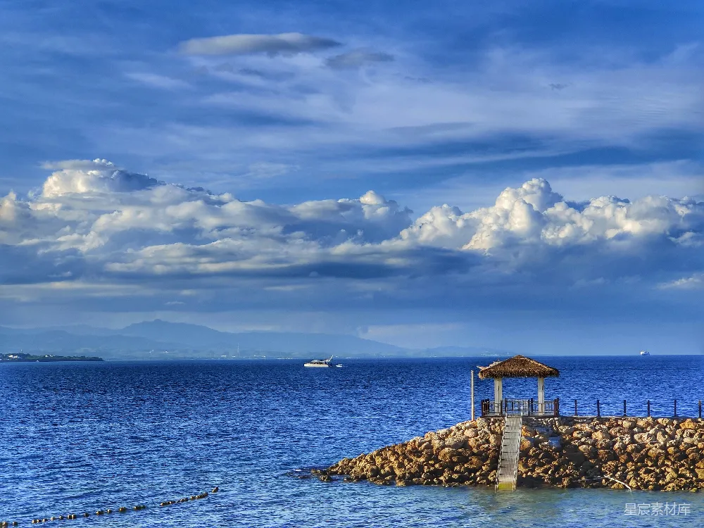 高清摄影 风景 度假 海洋 自然 宁静 海边的避风港