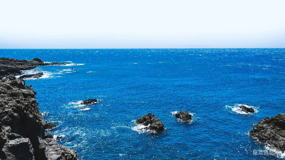 高清摄影 海岸线 岩石 海洋 自然风光 宁静 海岸与岩石