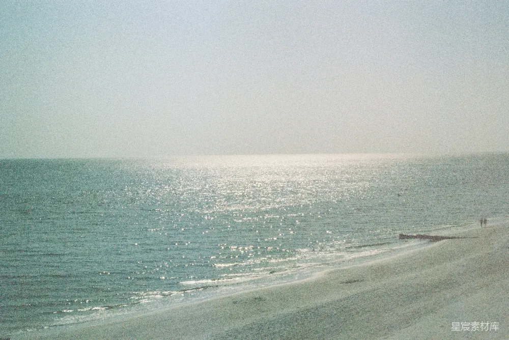 高清摄影 海滩 海景 平静 自然风光 夏日 海天一色的宁静时光
