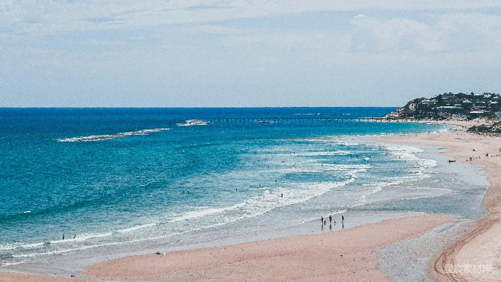 高清摄影 海滩 夏日 自然 休闲 放松 宁静的海滩日