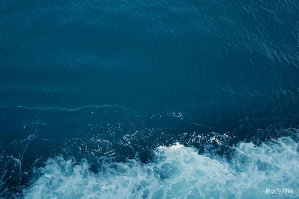 高清摄影 海洋 航拍 波浪 自然风光 蓝色 航拍海洋波浪