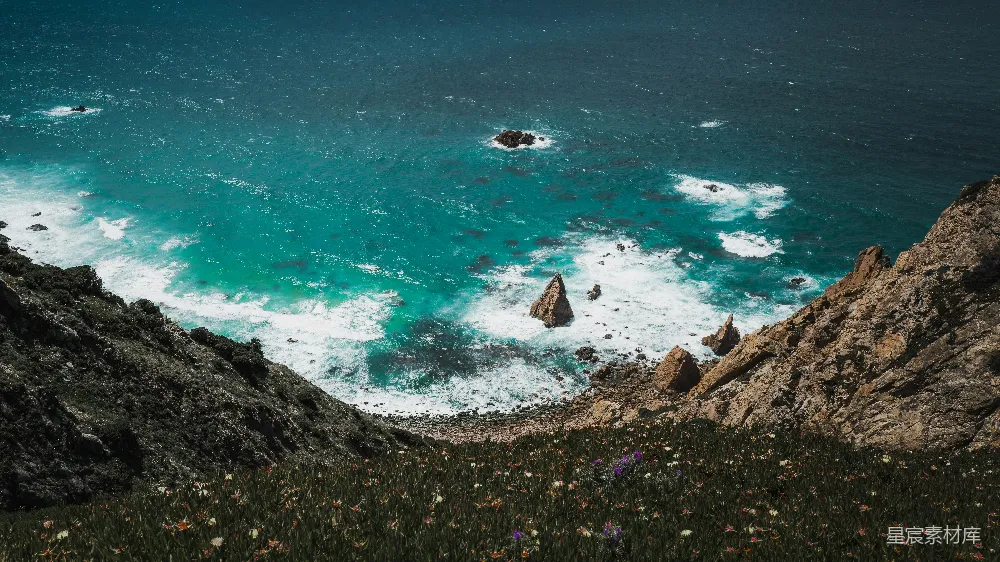高清摄影 海岸 岩石 海洋 自然风光 风景 海岸与岩石的交响曲
