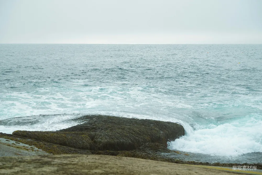 高清摄影 海洋 自然 风景 海滩 波浪 海岸浪花