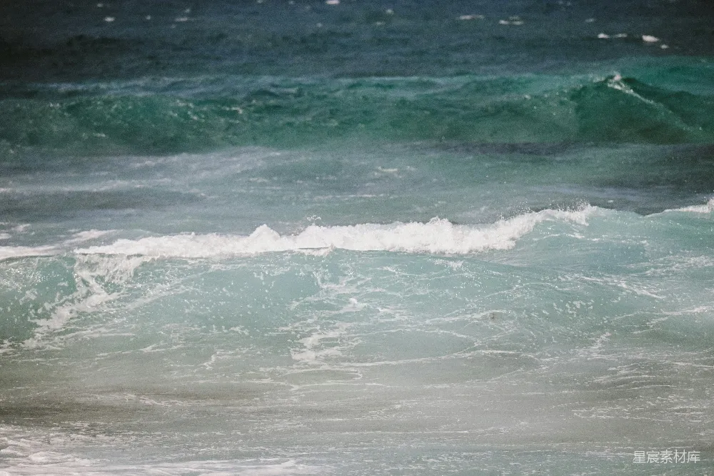 高清摄影 海洋 波浪 自然 风景 宁静 碧海波涛