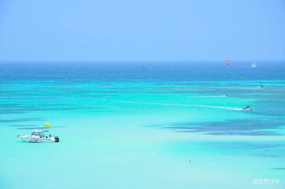 高清摄影 热带 海洋 休闲 水上活动 风景 热带海域的悠闲时光