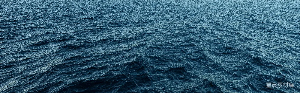 高清摄影 海洋 蓝色 波浪 自然 宁静 浩瀚的海洋