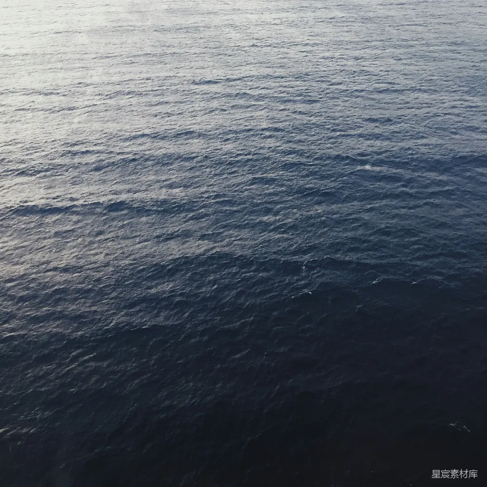 高清摄影 海洋 平静 深蓝 自然 宁静 深邃的海洋