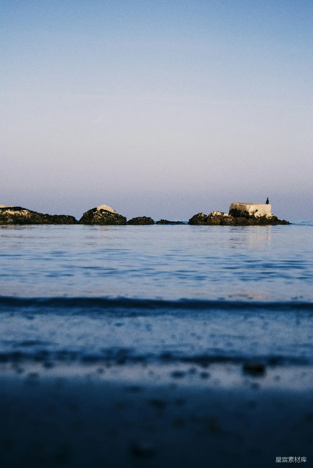 高清摄影 海景 宁静 自然 日落 海洋 海边的宁静时光
