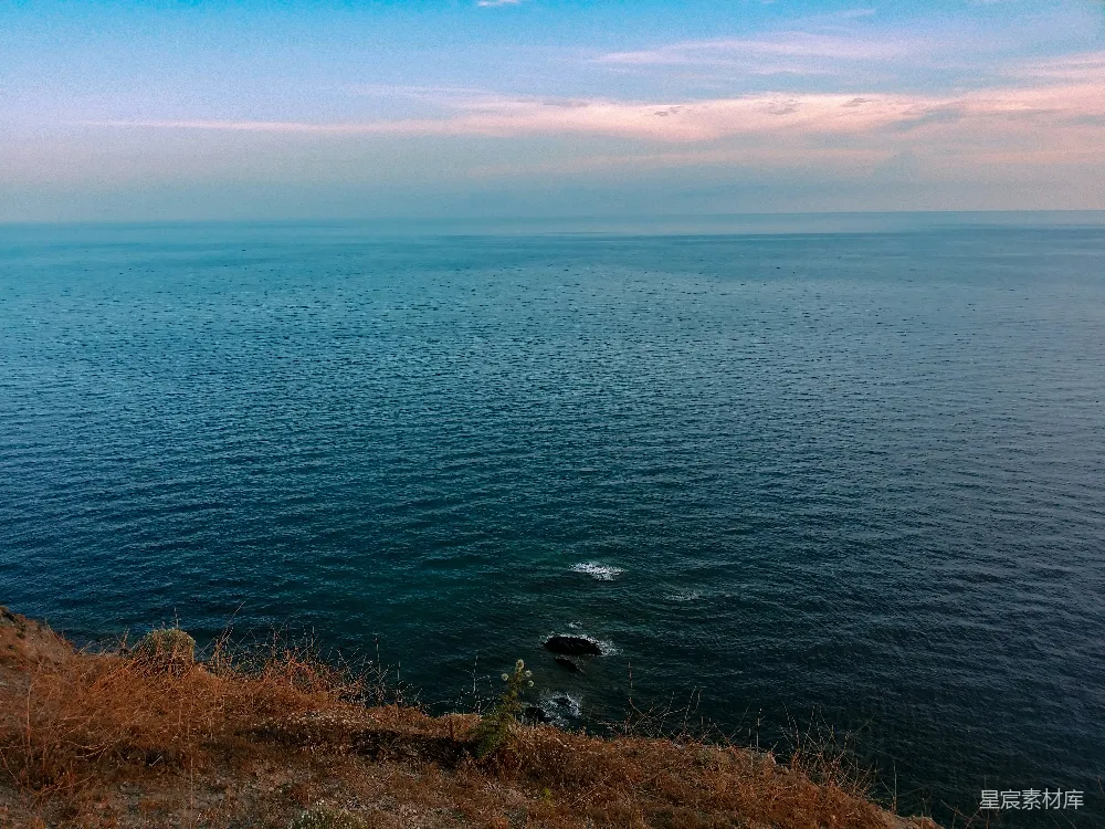 高清摄影 海景 宁静 自然 日落 风景 海边的静谧时光