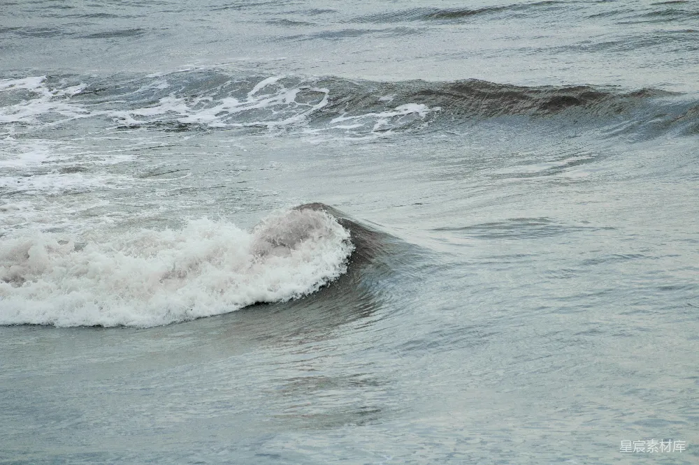 高清摄影 海浪 自然 海滩 平静 风光 海浪的壮丽景象