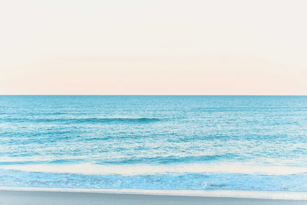 高清摄影 海滩 海洋 宁静 自然风光 日落 宁静的海景