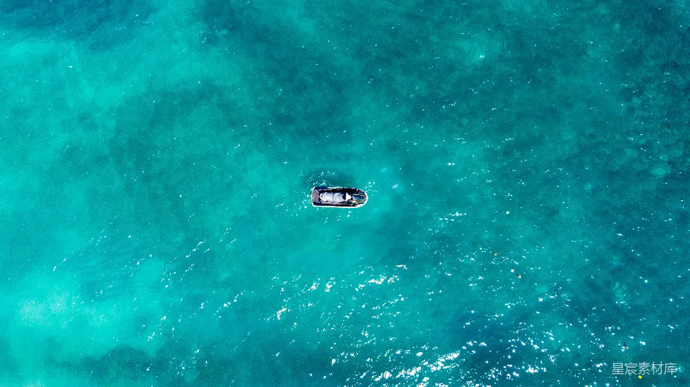 高清摄影 航拍 海洋 休闲 自然 宁静 宁静的海上独木舟