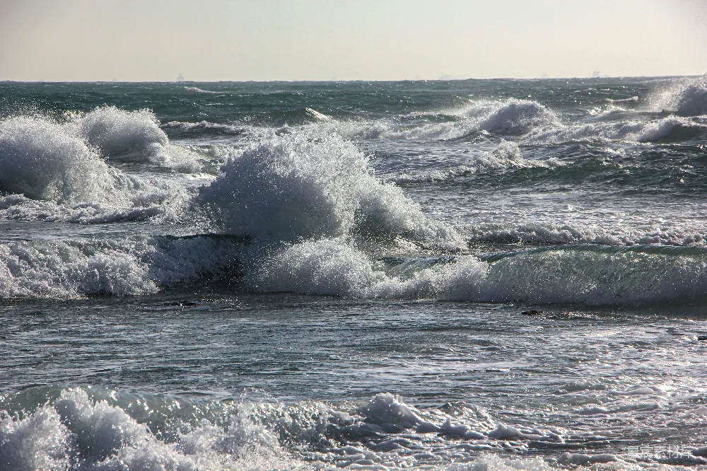 高清摄影 海浪 自然美景 海洋 动态 自然风光 海浪的壮丽时刻