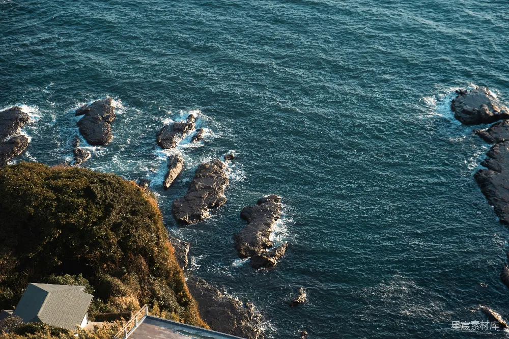 高清摄影 海岸线 自然景观 鸟瞰图 海洋 风景 海岸俯瞰