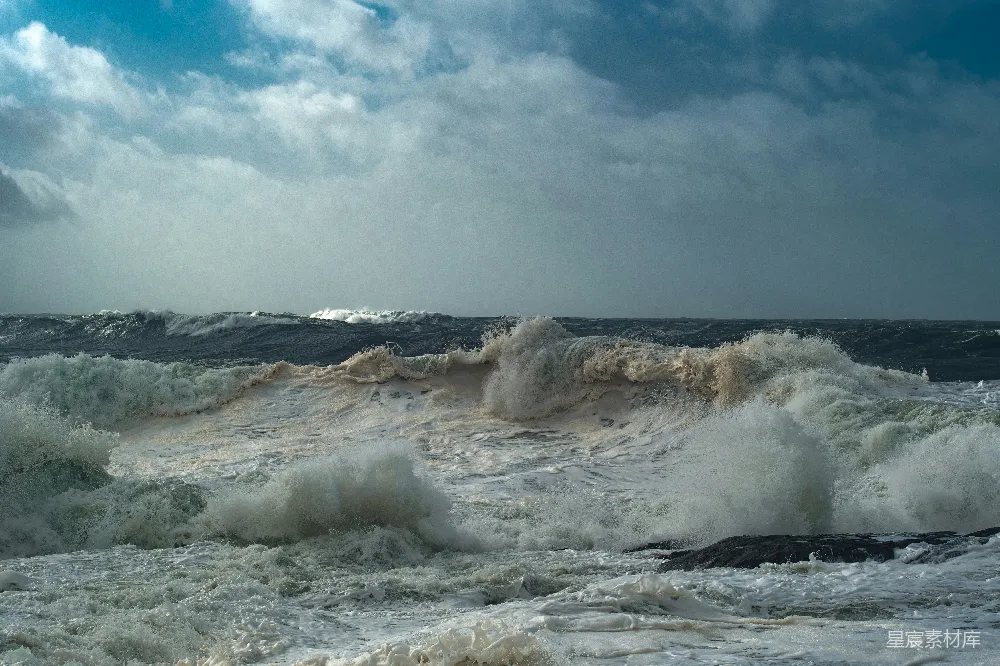高清摄影 海浪 自然景观 风暴 动态 海岸 狂风巨浪